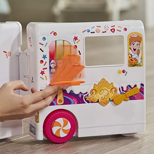 Disney Prinzessin Comfy Squad Süßigkeitentruck, Spielset mit 16 Accessoires, Spiel-Eisdiele, Spielzeug für Mädchen ab 5 Jahren - 13