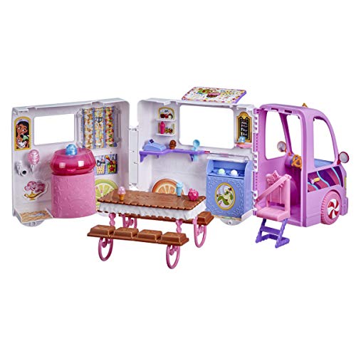 Disney Prinzessin Comfy Squad Süßigkeitentruck, Spielset mit 16 Accessoires, Spiel-Eisdiele, Spielzeug für Mädchen ab 5 Jahren - 4