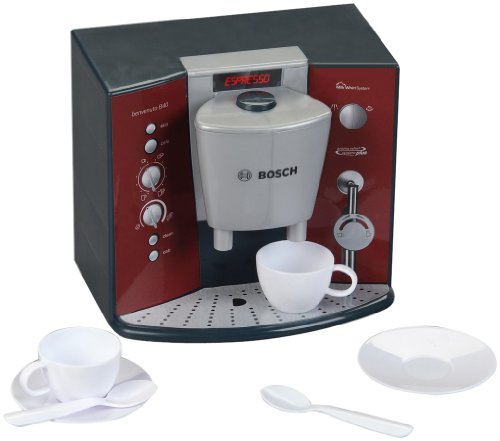 Theo Klein 9569 Bosch Kaffeemaschine mit Sound – Batteriebetriebene Espressomaschine mit realistischen Geräuschen - 3