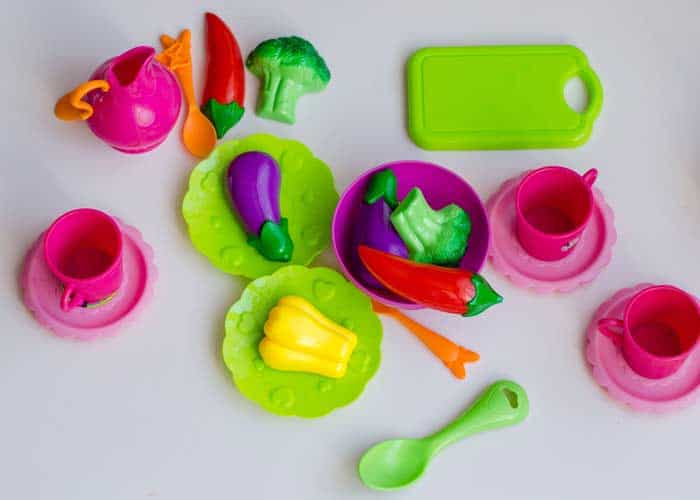 Puppengeschirr Plastik